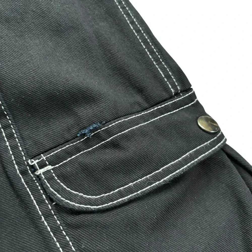 RSQ Women’s Smock Waist Loose Cargo Pants - Picture 9 of 11